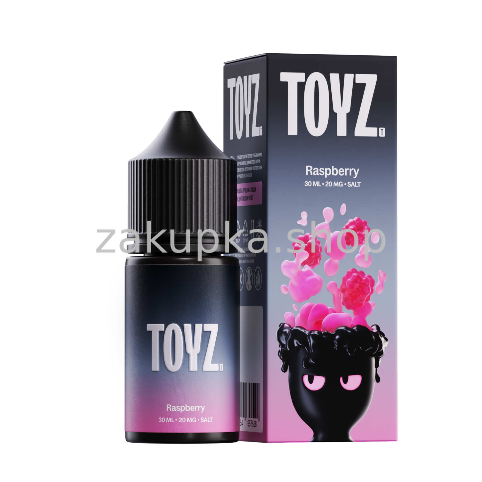 ЖИДКОСТЬ TOYZ SALT - Малина